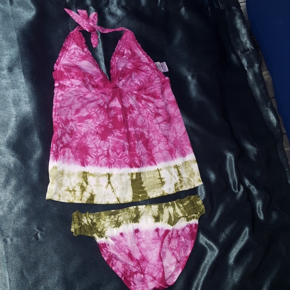 Lucky Brand Tie dyed 2 piece - Picture 1 of 5